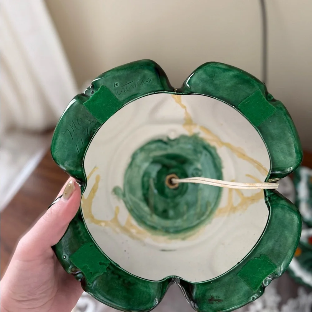 Vintage Atlantic Mold 1970s Ceramic Christmas Tree with Multi-Colored Lights - Picture 9 of 11